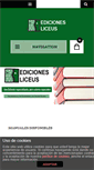 Mobile Screenshot of ediciones.liceus.com